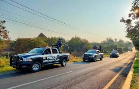 Refuerza SSP trabajos de seguridad en Apatzingán, Buenavista y Tepalcatepec  